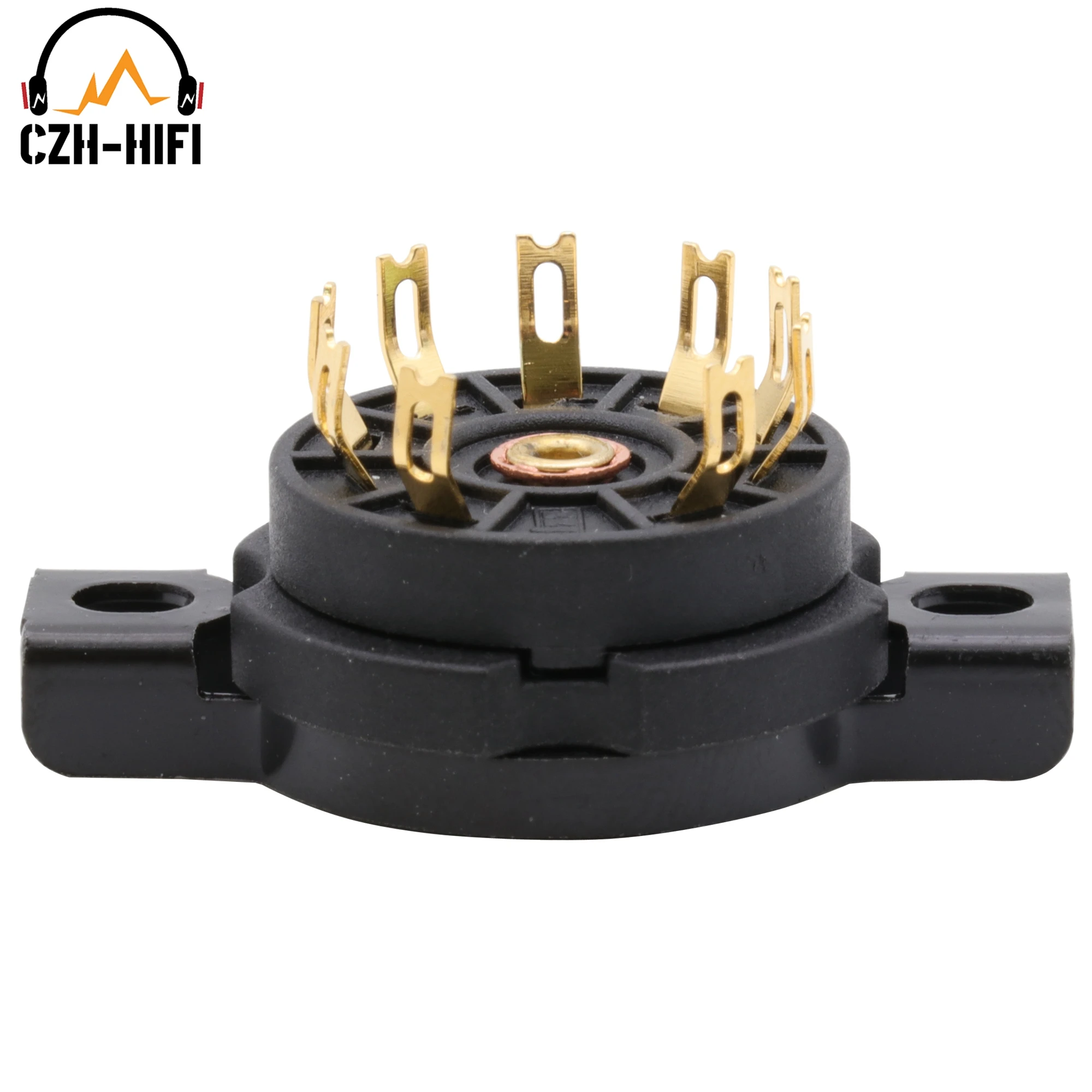 1pc 4Pin 8Pin 9Pin Polyimid Vakuum Rohr Buchse Power Lampe Jack für 300B EL34 274B 12AX7 ECC82 6DJ8 811 5U4 KT88 Audio HiFi – Detail 13