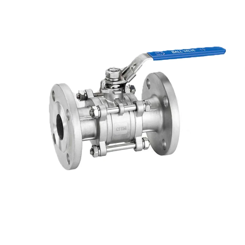 DN40 Stainless steel 304 Manual Flange Ball Valve 1.6Mpa Flanged Valve