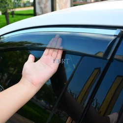 Car Styling Protector Decoration Accessories Window Visor Rain Guard Vent Sun Shade Deflector For Toyota Corolla Cross 2020 2021