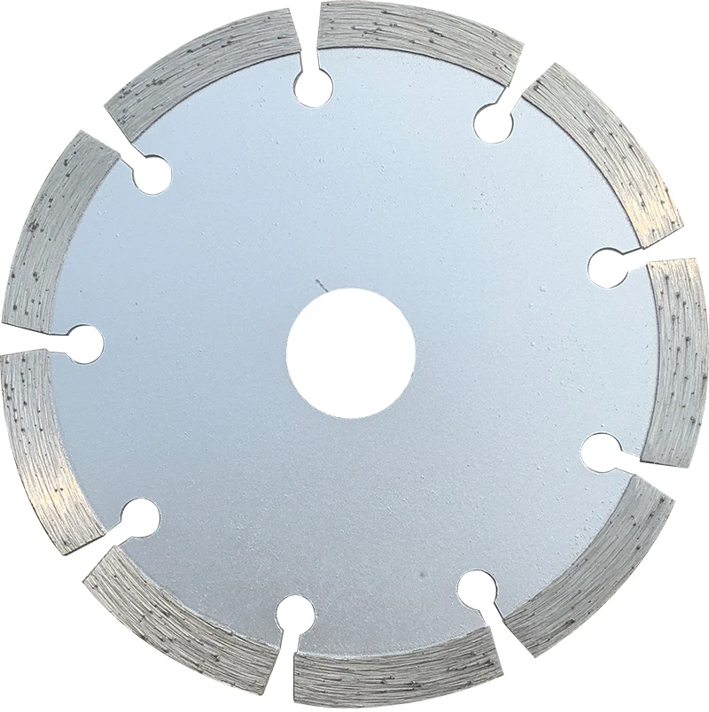 125x10x22.23-15.88mm  blue color cold press segment diamond saw blade for bricks, granite,marble and concrete.cutting tools