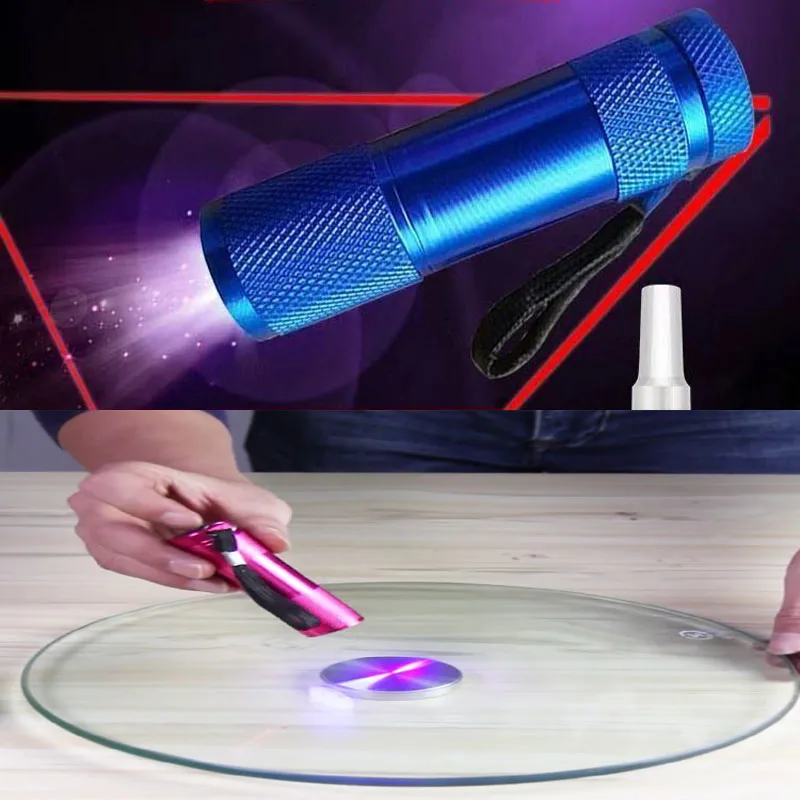 1 pz 10/50ml adesivo per polimerizzazione UV, cristallo trasparente plastica, acrilico UV torcia adesivo per polimerizzazione UV adesivo speciale