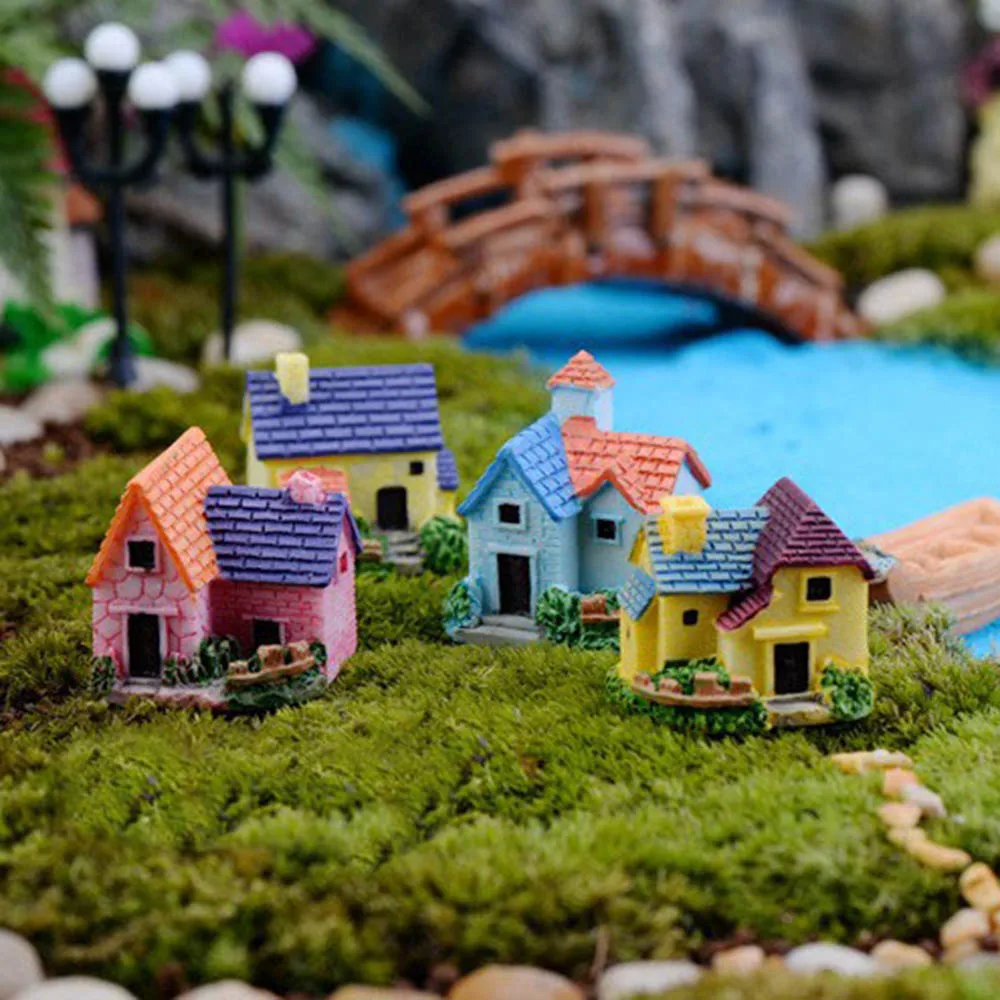 Fairy Garden Supplies Accessories Decorations Dollhouse Miniatures Bonsai Terrariums Landscape Ornaments Figurines Toys DIY