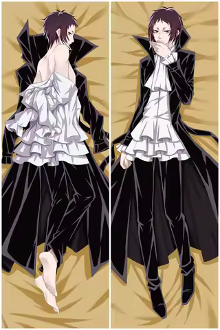 Anime Dogs Ryunosuke Akutagawa Cosplay Dakimakura Pillow Case Hugging Body Gift