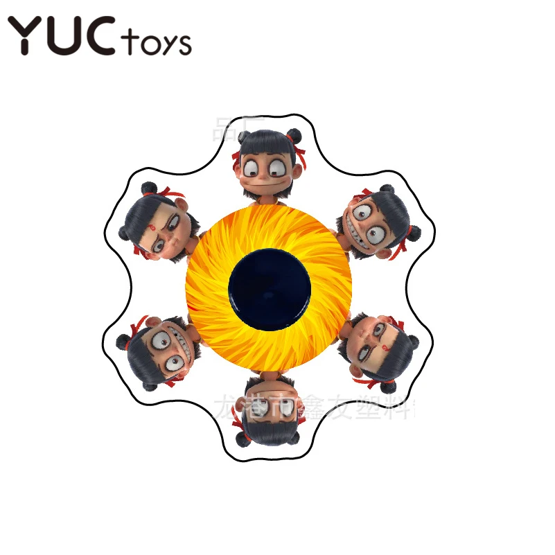 Running Anime Fidget Spinner 2021 Novel Relief Stress Kids Toys Fingertip Gyro Cartoon EDC Gifts Comic Pattern ADHD Spinning