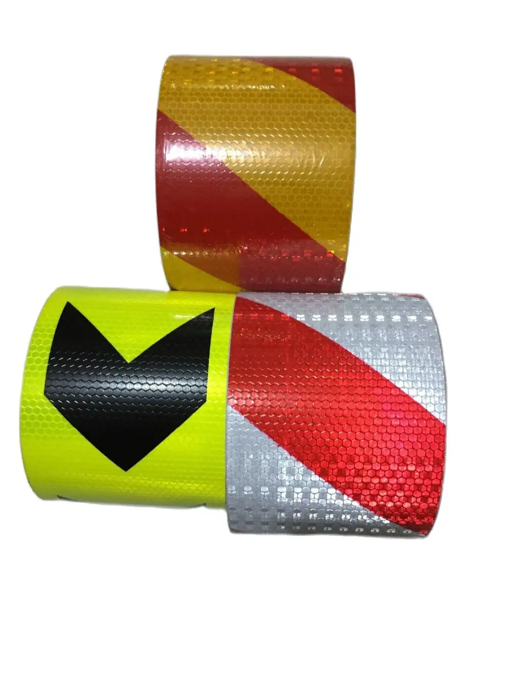 10CM*1M Fluorescent Road Traffic Reflective Sticker Automobile Car Motorcycle Decoration Self-adhesive Reflective Warning Tape