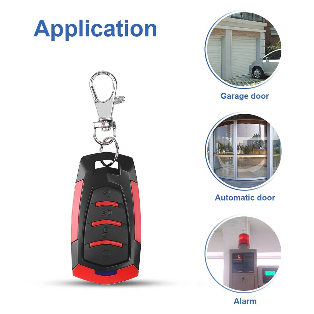 Key Fob 433MHZ Duplicator Copy Remote Control Cloning Clone Remote Controller For Garage Gate Door Alarm Automatic Door