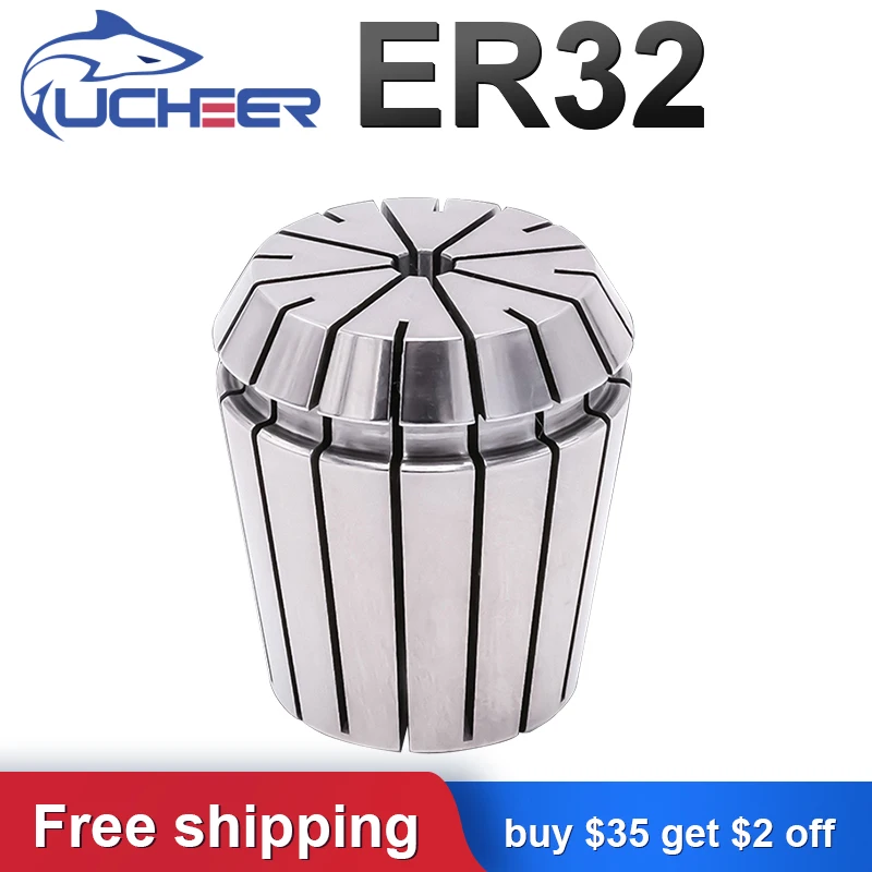 UCHEER 1pc ER32 Collet Chuck For Milling Engraving Machine Repetitious Tsui Flexible CNC