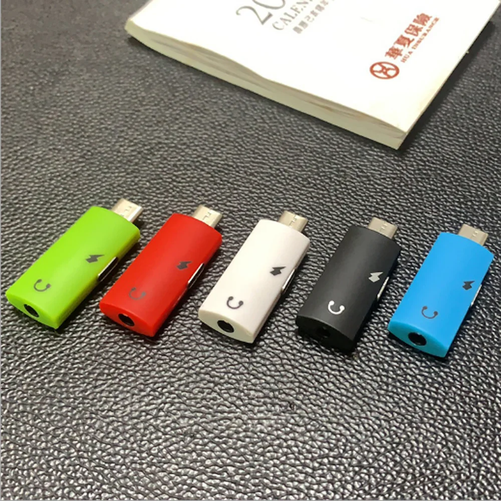 100 قطعة 2 في 1 سماعة جاك محول USB نوع-C إلى 3.5 مللي متر الصوت Aux كابل تهمة تحويل لهواوي/سامسونج
