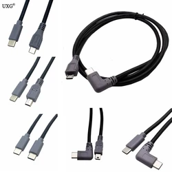 Rodzaj USB C 3.1 męski na Mini micro USB 5 Pin B męski konwerter wtyczki Adapter OTG kabel danych do telefonu komórkowego 25cm / 1 m