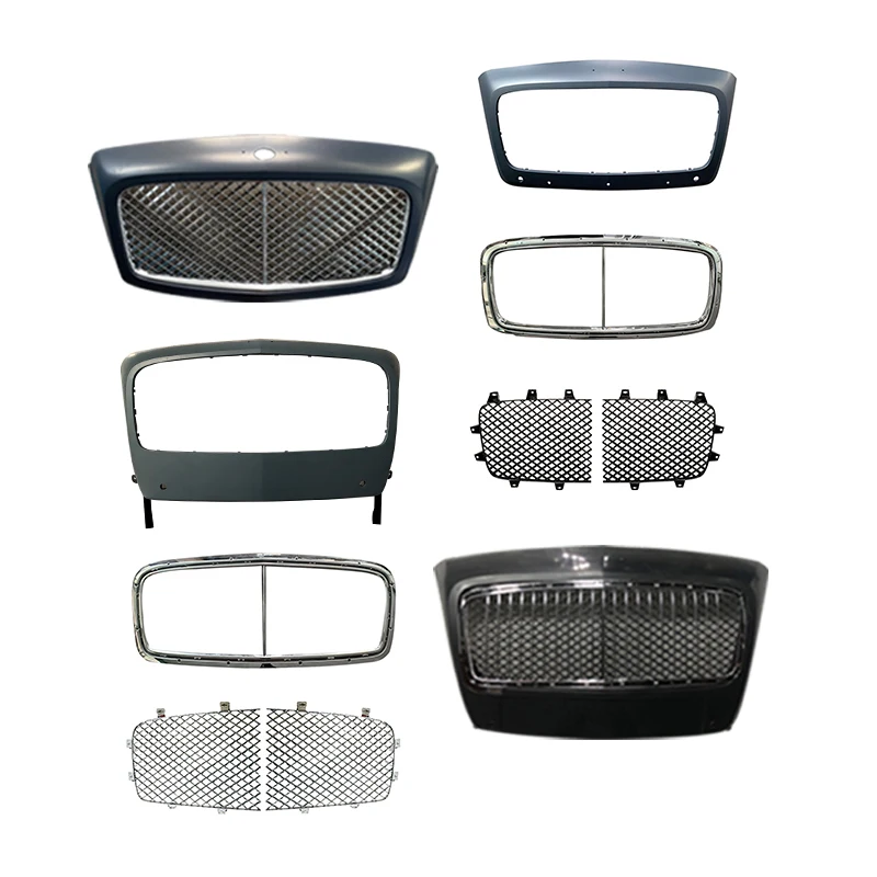 

For Bentley Continental GT/flying Spur Front Bumper Front Grille Assembly Front grille outer frame inner frame grid