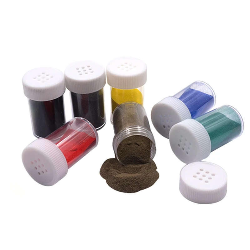 Convex powder 8 color embossed powder heat shrinkable rubber stamp hot air gun DIY manual heating development material