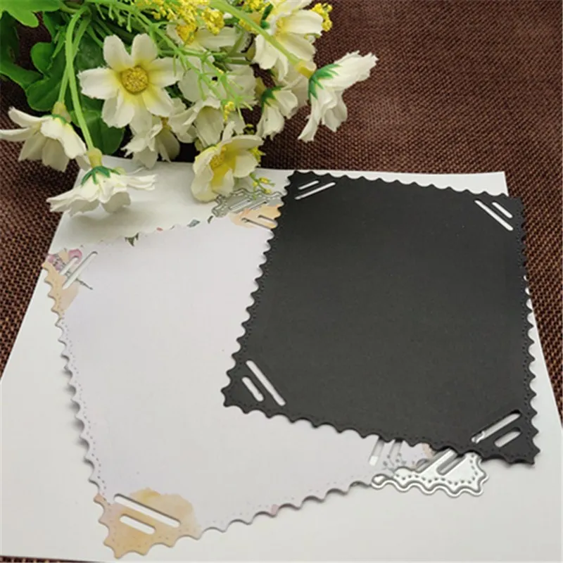 Photo frame Stamps Metal Cutting Dies Stencils Scrapbooking Decorative Embossing Folder Carbon Steel Paper Card DIY Die Cuts