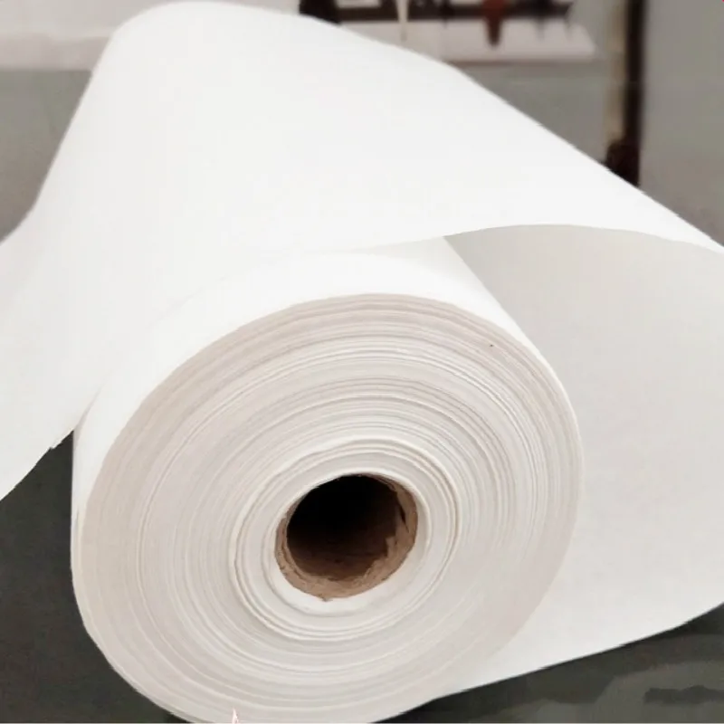 Rolling Chinese Xuan Paper Raw Rice Paper Calligraphy Writing Painting Paper Half-Ripe Xuan Zhi White Rijstpapier Carta Di Riso