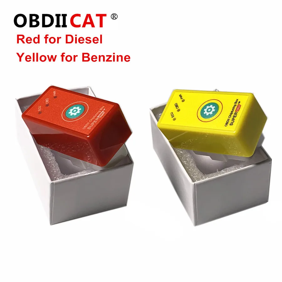 

50pcs A+ Super OBD2 ECU Chip Tuning Box Plug and Drive SuperOBD2 PowerProg More Torque As Nitro OBD2 Chip Tuning