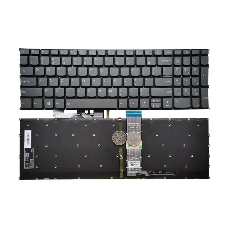 

New For Lenovo ThinkBook 15 G2 ARE ITL V340-15 v6-15IIL Series GREY SN20Z3863 Laptop US Keyboard With Backlit