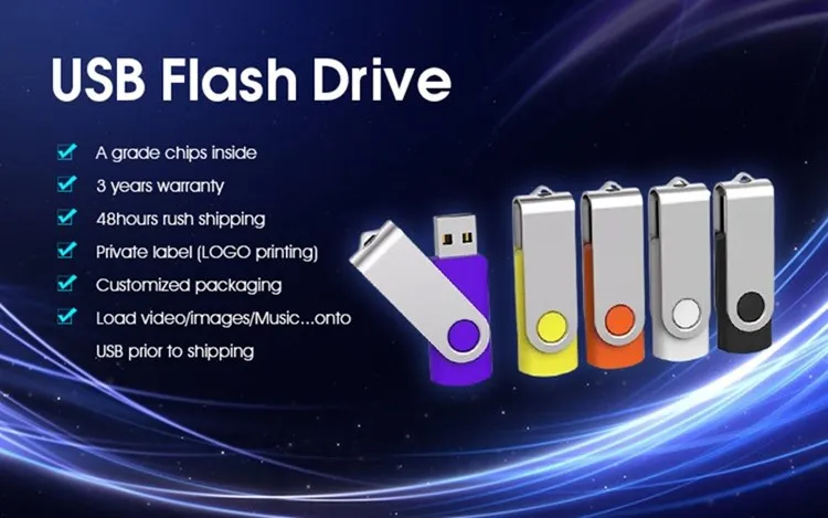 50 Stück/Los Gratis Logo Echte Kapazität USB-Stick USB 2.0 4GB 8GB 32GB 64GB Fotografie-Geschenk Pendrive Speicherstick 128MB 256MB – Detail 1