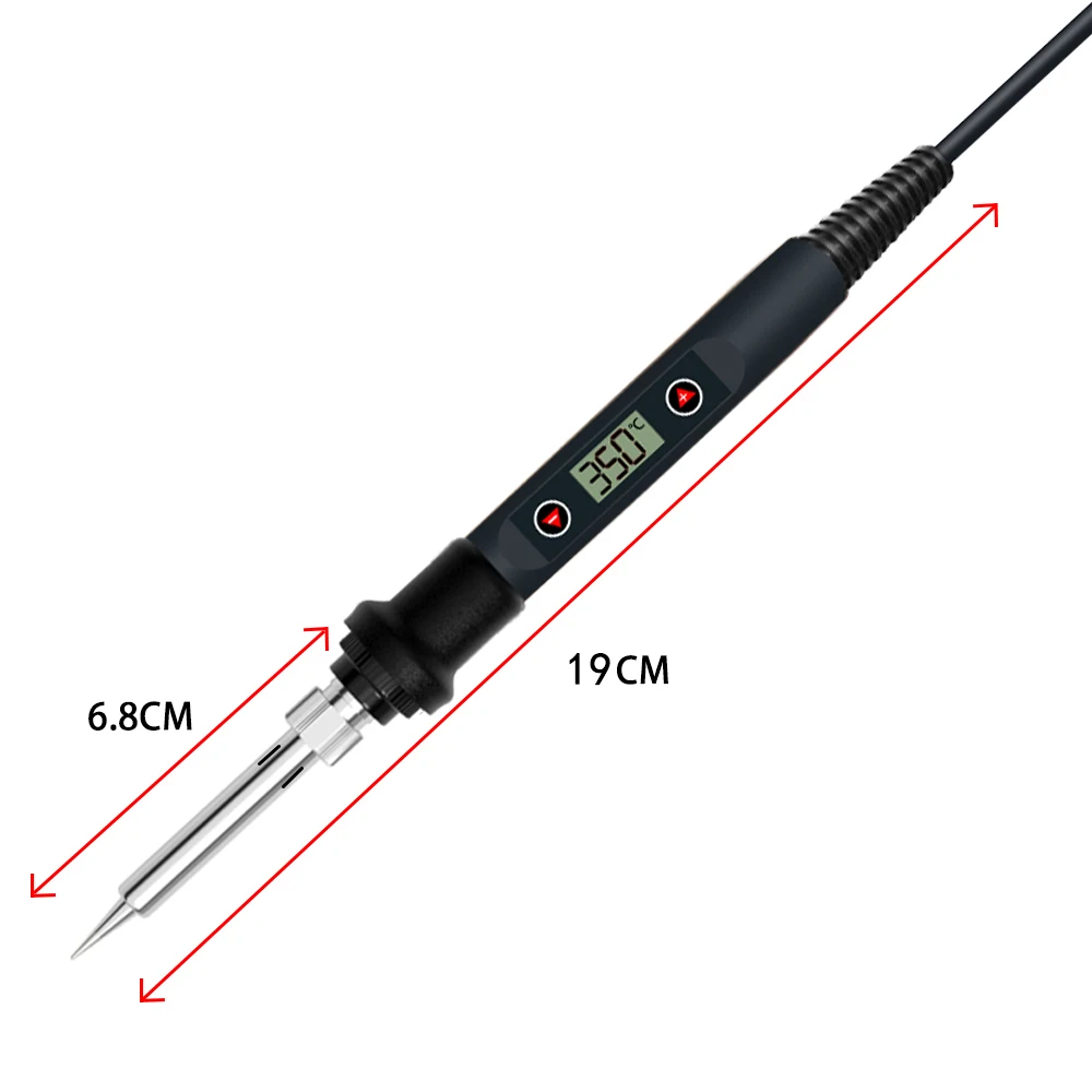 Electric soldering iron 80W LCD Digital Display Adjustable temperature soldering iron tips 220V/110V Welding solder tools