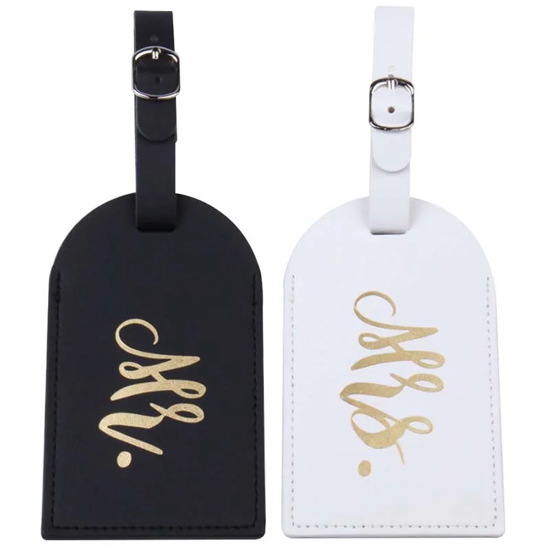 

New fashion Mr&Mrs Suitcase Luggage Tag Bag Pendant Travel Accessories Name ID Address Wedding VIP Invitation Label