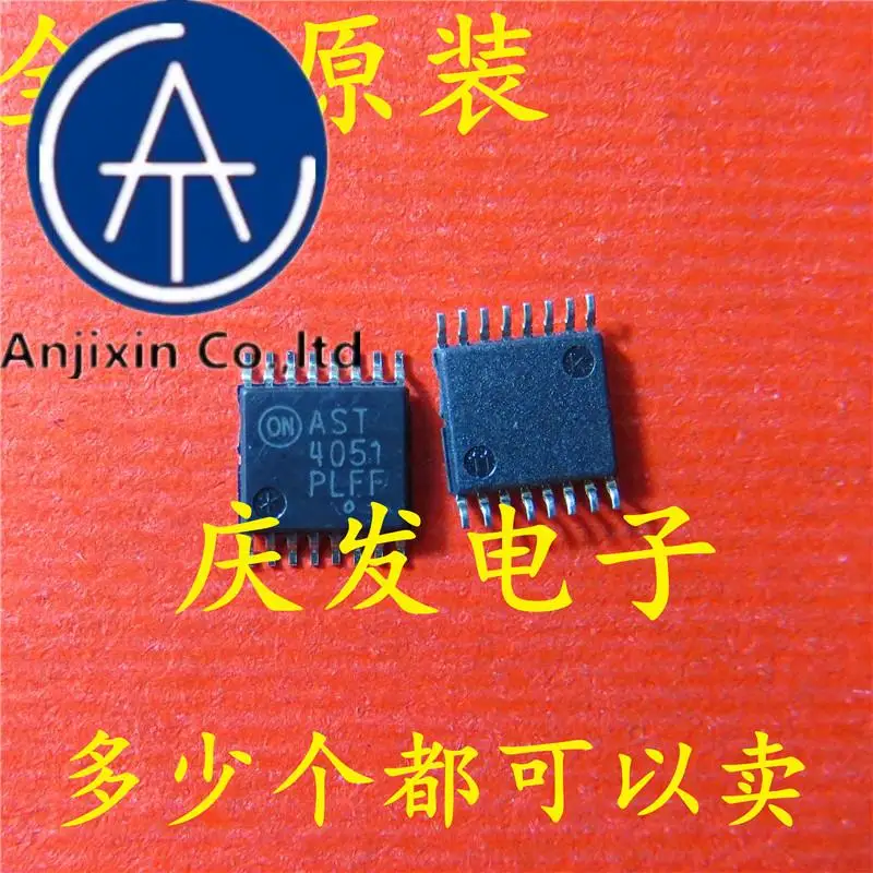 10pcs 100% orginal new in stock  NLAST4051DTR2G AST4051 TSSOP