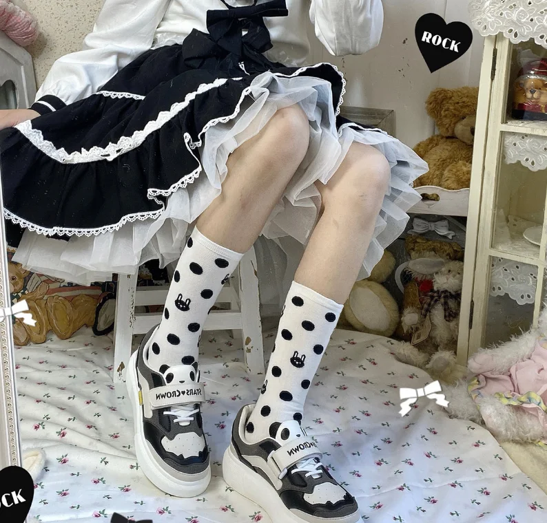 Japanese sweet lolita shoes flat Platform Shoes kawaii girl college style casual sneakers comfortable women shoes loli cos