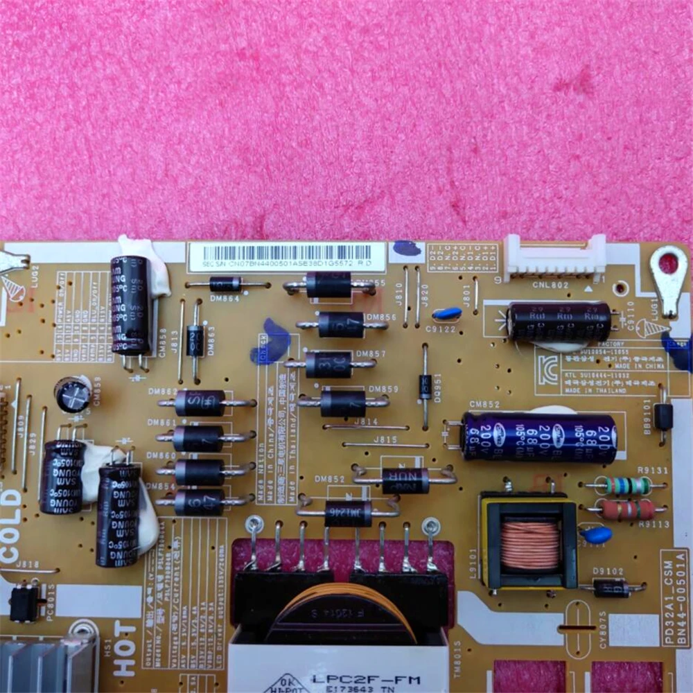 Тестовая Новая плата питания BN44-00501A для SAMSUNG UE32ES5500 E32ES5500K UE32ES5500P PD32A1_CSM PSLF790804A E32ES5500B