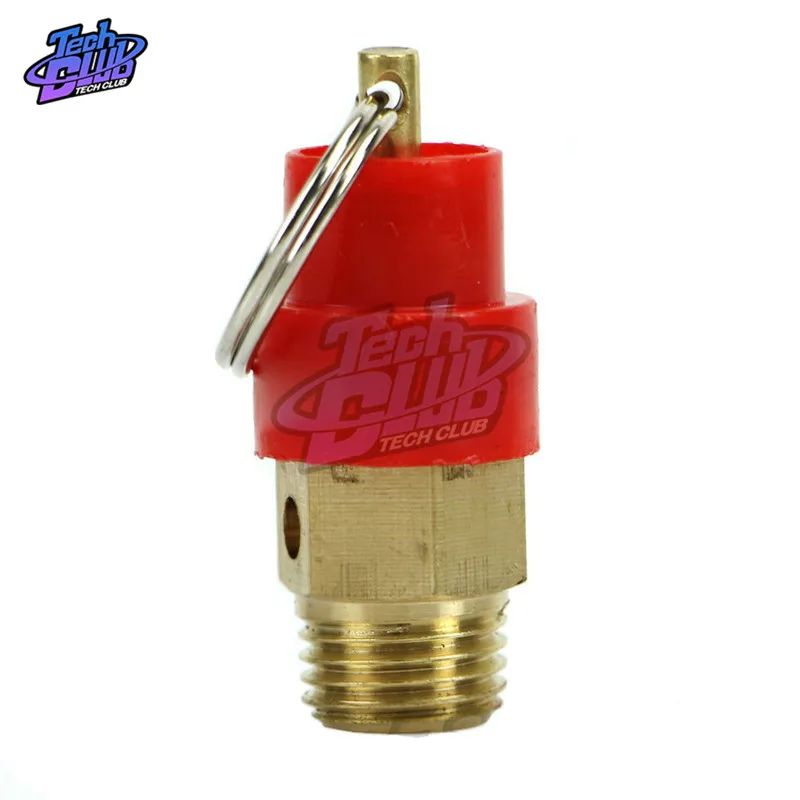 1/4 ''BSP 1/3/4/5/6/7/8/10KG Valvola limitatrice di sicurezza del compressore d'aria Regolatore di rilascio della pressione 9mm di diametro per tubazioni di pressione