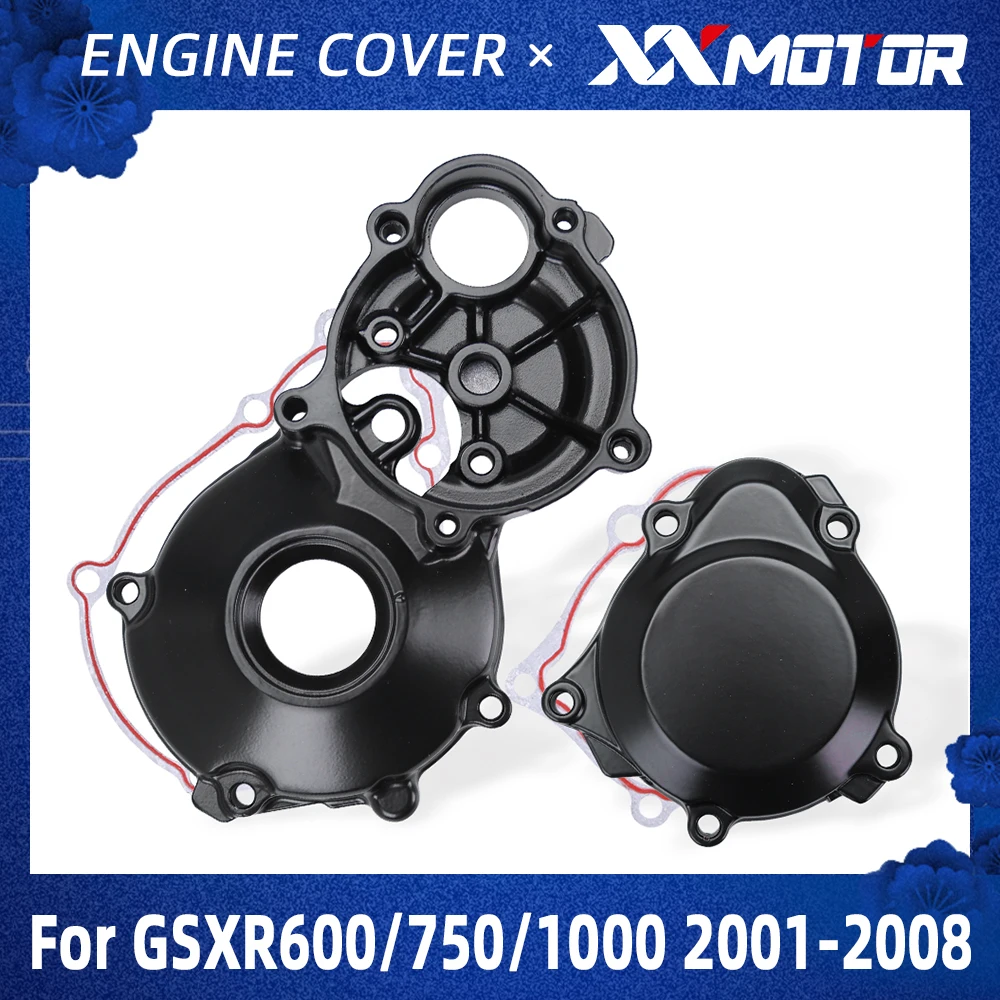 XX statore coperchio motore per GSXR600 GSXR750 GSXR1000 GSXR GSX-R 600 750 1000 K3 K4 1996-2001 2002 2003 2004 2005 2006 2007 2008