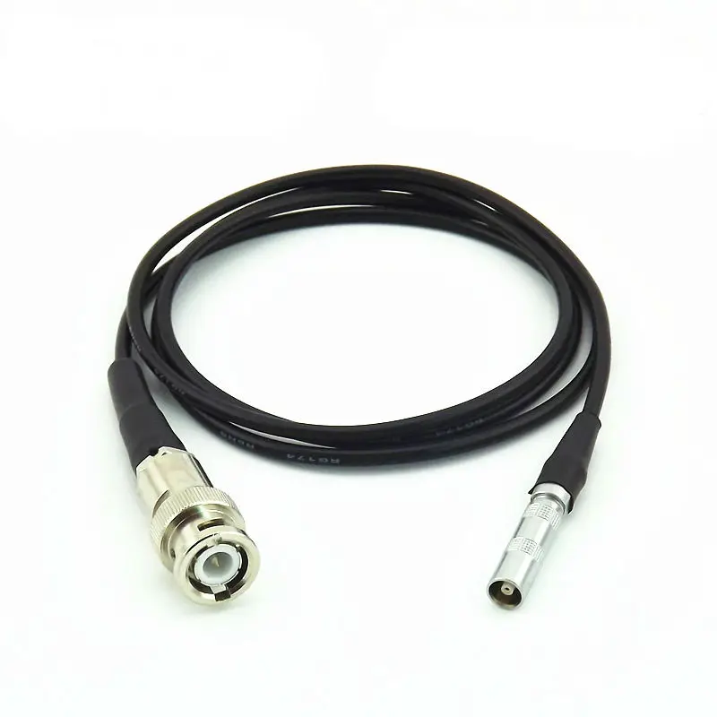 

Cable Equality FFA.00S C5 1Pin / BNC Q9 C5-Q9 C5-BNC Male plug Connector for Ultrasonic Equipment Flaw Detector 3FT~10M