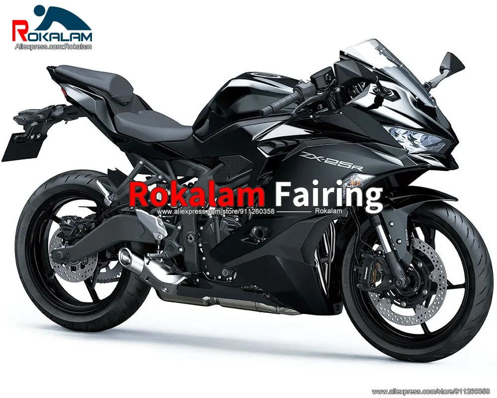 Fairing For Kawasaki Ninja ZX-25R 2020 2021 2022 ZX25R 20 21 22 Black Sport Motorcycle Aftermarket Bodywork (Injection Molding)