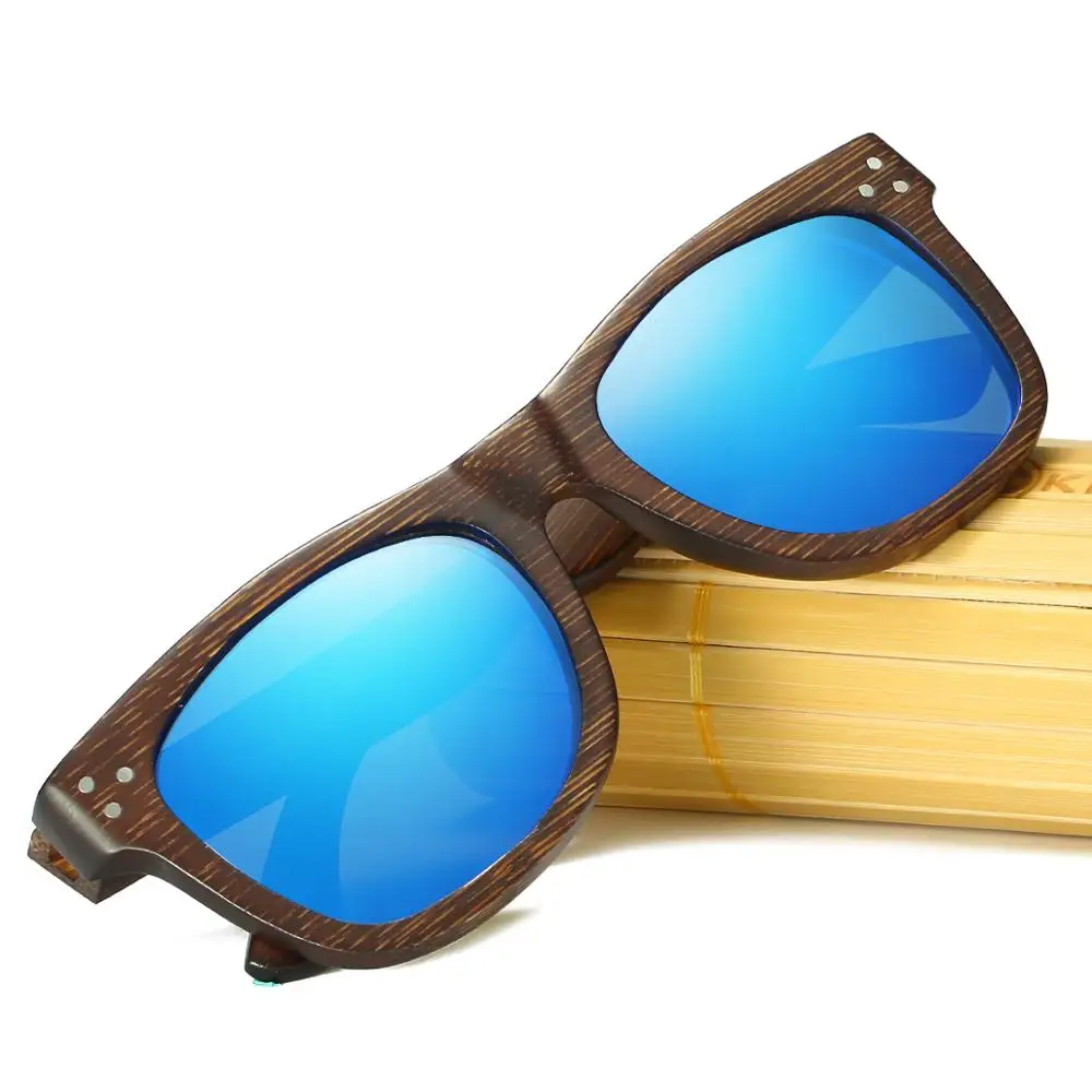 

GM Wooden Sunglasses Unisex Bamboo Sunglasses Brand Designer Mirror Original Goggles feminino oculos de sol masculino S028