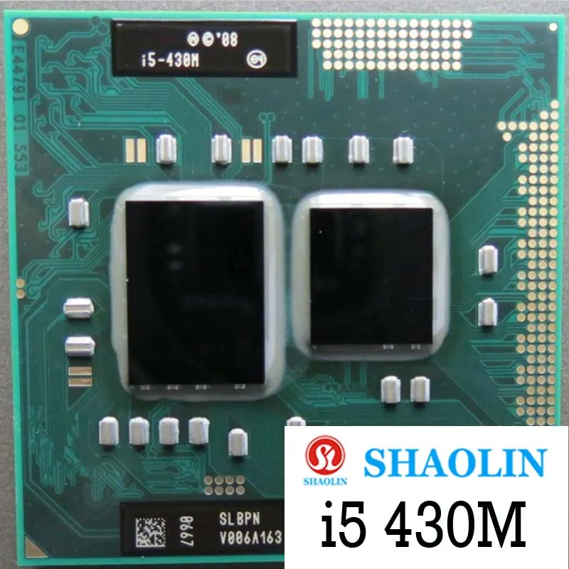 Notebook CPU I5 430M I5 450M I5 460M I5 480M I5 520M I5 540M I5 560M I5 580M I7 620M I7 640M CPU