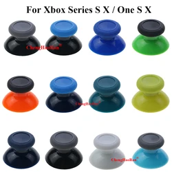 2 PCS for  XBox One Series X S Controller 3d Analog Thumb Sticks Grip Joystick Cap ThumbSticks Cover White Blue