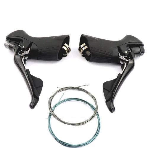 Imagen 2 del producto Grupo SHIMANO 105 R7000, desviadores R7000 de 2x11 velocidades, bicicleta de carretera ST + FD + RD, palanca de Control Dual, desviador trasero delantero SS GS