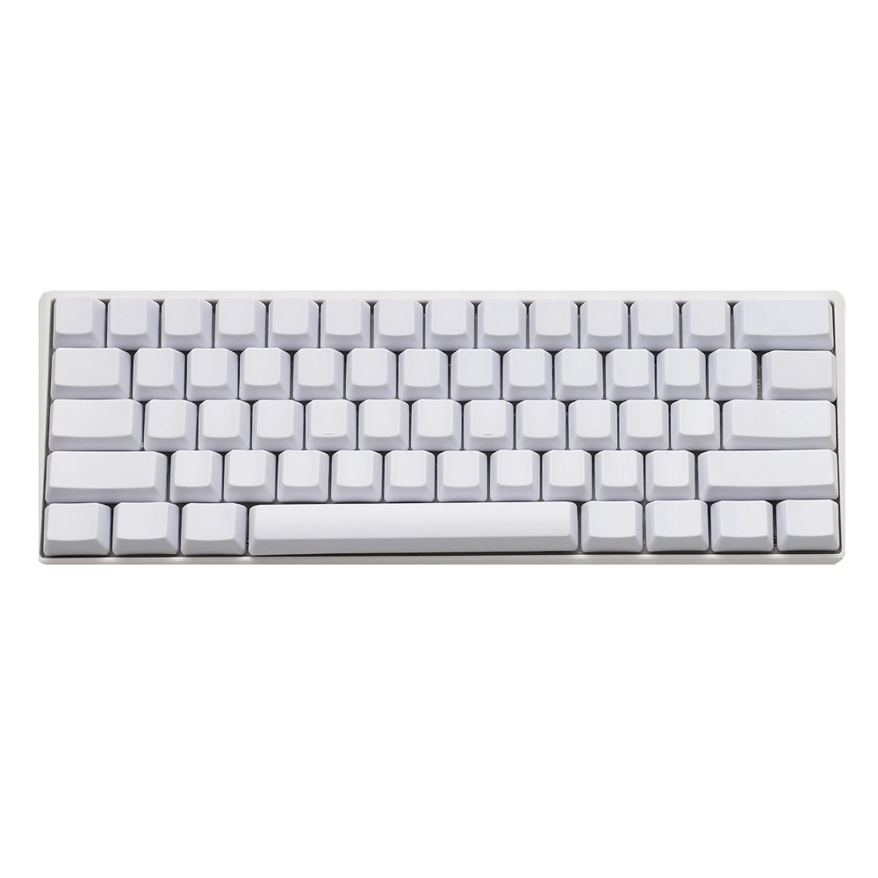 OEM 60%  ANSI ISO 61 Key Blank Thick PBT Keyset For MX Mechanical Keyboard GK61X GK61XS Poker GK60 DZ60