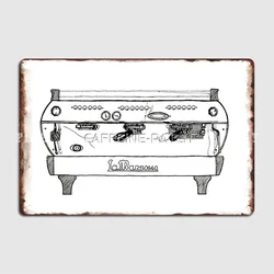 La Marzocco Gb5 Metal Plaque Poster Wall Cave Party Customize Plaques Tin Sign Poster