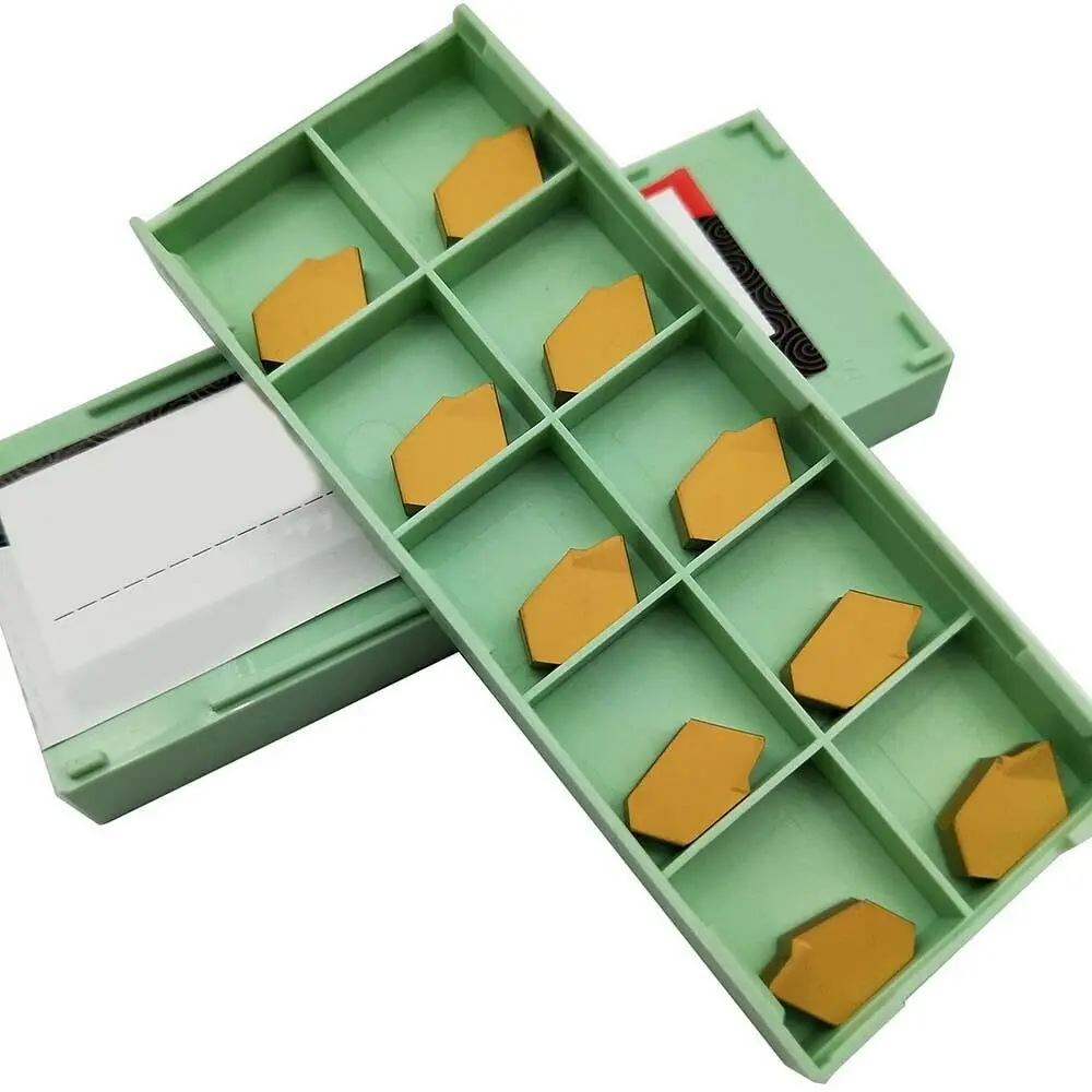 10 Chiếc CNC Carbide Dạng ZQMX5N11-1E P3035 SP500 Lưỡi Dao Cắt Tiện Dụng Cụ Quay Rau