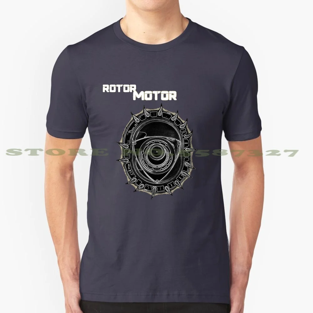 Rotor Motor 100% Cotton T-Shirt Rx8 Rotary Rotor Engine Zoom Car Cool Racing Great Best Design Funky Style Parts Renesis