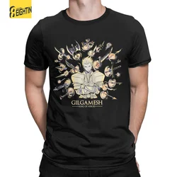 Gilgamesh Fate Stay Night Men's T Shirt Novelty Tee Shirt Short Sleeve Crewneck T-Shirt Pure Cotton Printed Clothing