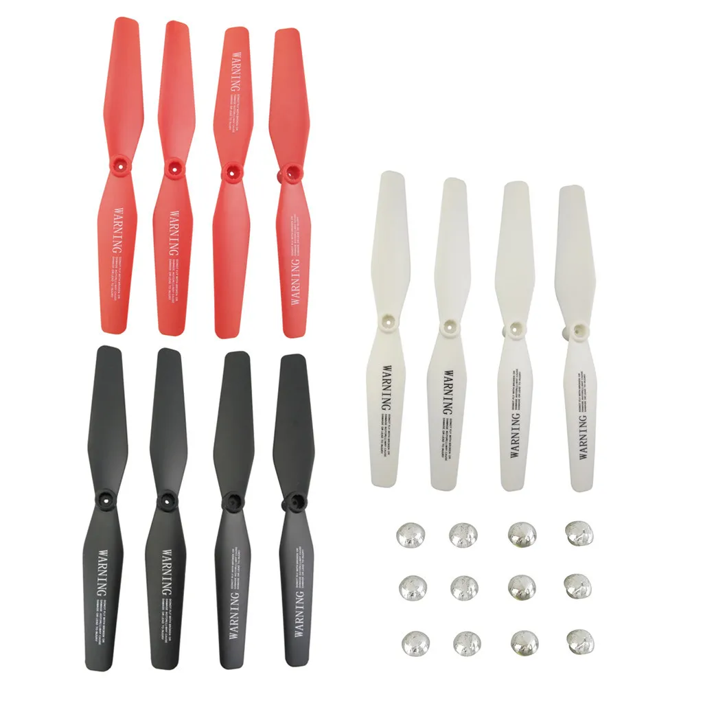 8807W 8807 RC Drone Spare Part Set for RC Quadcopter 8807W 8807 XS809 XS809HW Propeller Props Blade Fixed Cover Accessory