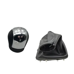 Gear Shift Knob Collars Stick Lever Shifter Leather Boot Gaitor Cover For OPEL VECTRA C SIGNUM 2002 - 2008