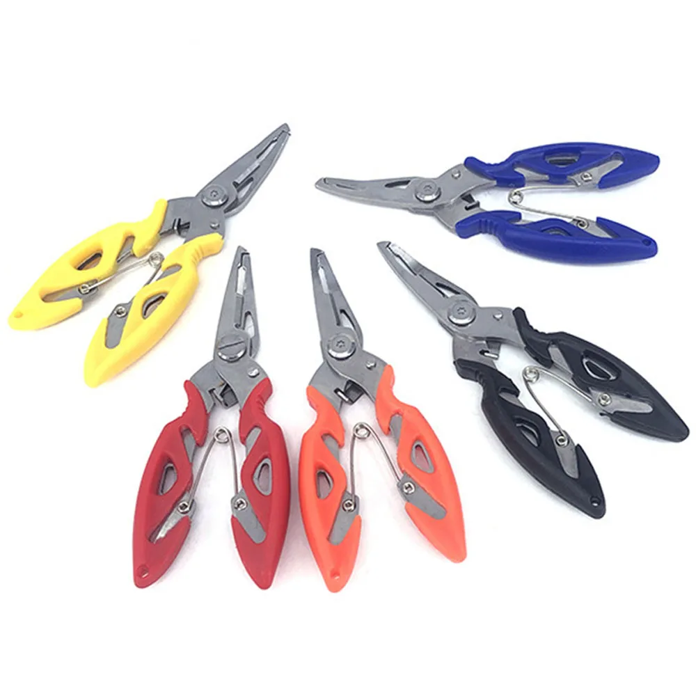 Fishing Plier Scissor Braid Line Lure Cutter Hook Remover etc. Fishing Tackle Tool Cutting Fish Use Tongs Multifunction Scissors