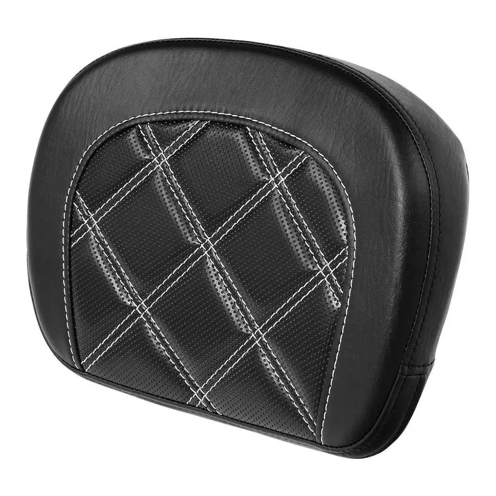 Motorcycle Passenger Sissy Bar Backrest Pad For Harley Touring Road King Electra Glide Street Glide FLHX 2006-2024