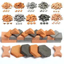 40/50/70PCS Sand Table Simulation Brick DIY Building Scenery Portable Miniature Durable Kids Decorative Toy Landscape Modelling