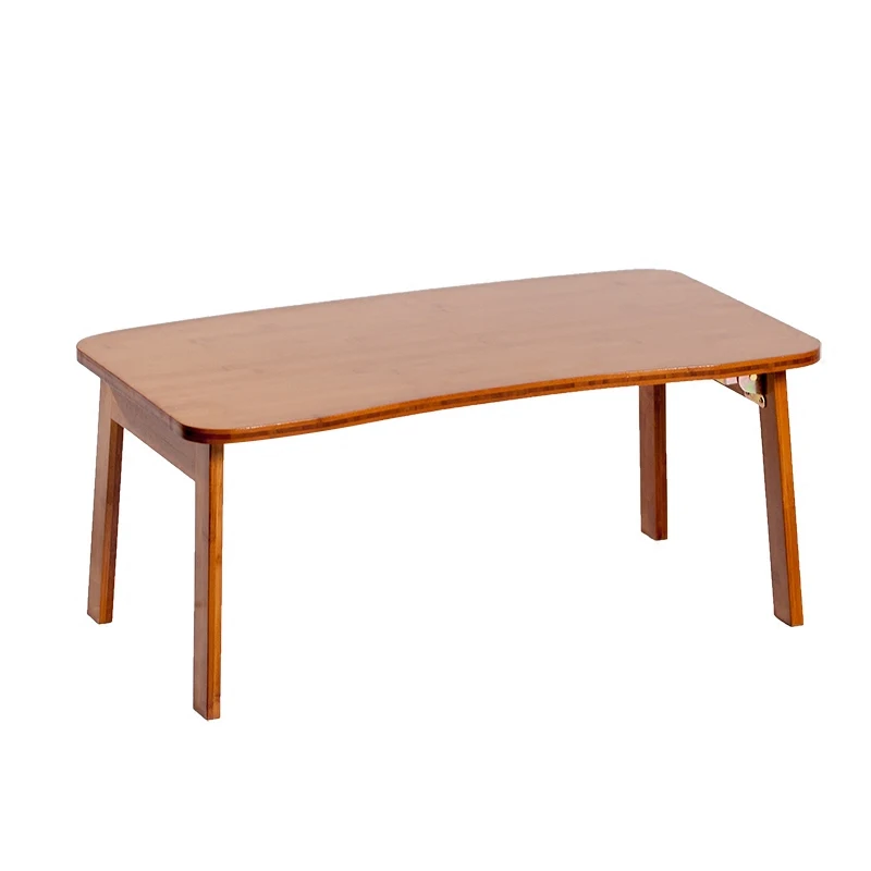 80x49x35 Quality Bamboo Bedroom Small Table Ground Folding Simple Desk Bay Window Tea Seat Dormitory Writing Board Optional Size