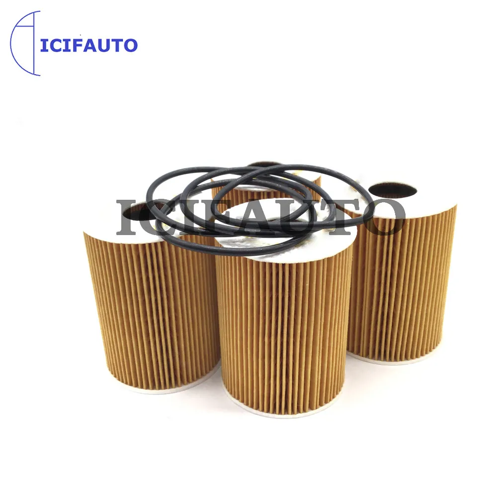 4X Engine Oil Filter Kit For Porsche 911 Carrera 4S Turbo Cayenne Panamera 3.0L 3.6L 4.8L V6 V8 94810722200 HU9001X