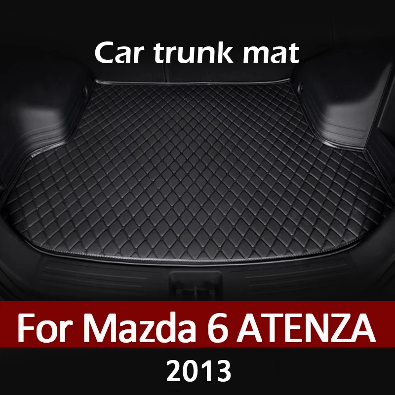 

Car trunk mat for MAZDA 6 ATENZA 2013 cargo liner carpet interior accessories cover