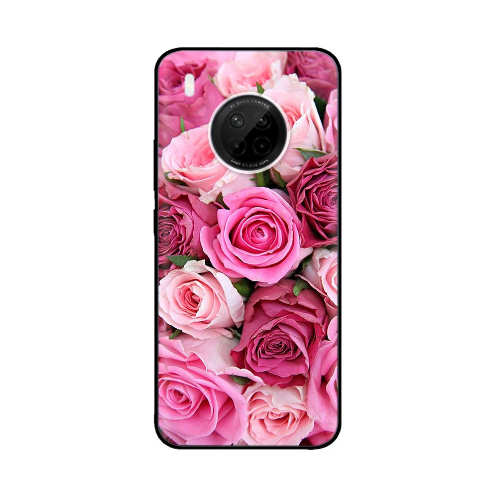 Phone Cover For Huawei Y9a Case 6.63 inch Soft Silicone TPU Back Coque For Huawei Y9A Fundas For HuaweiY9a Y 9A Bumper Shell