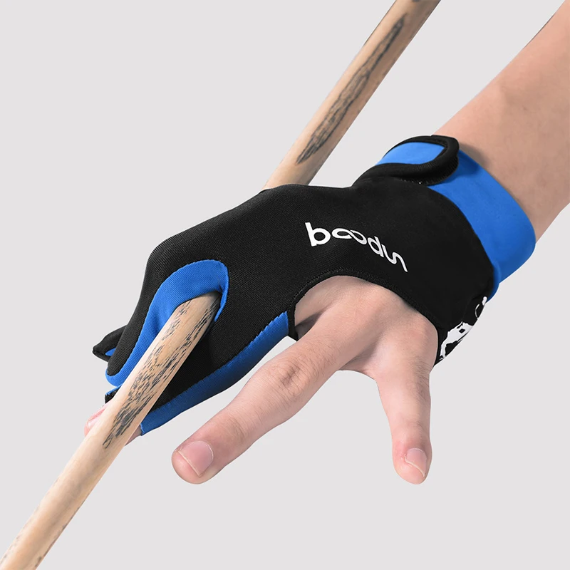 1 pc Unisex links rechts universelle atmungsaktive Drei-Finger-Billard handschuhe Sport zubehör heißer Verkauf