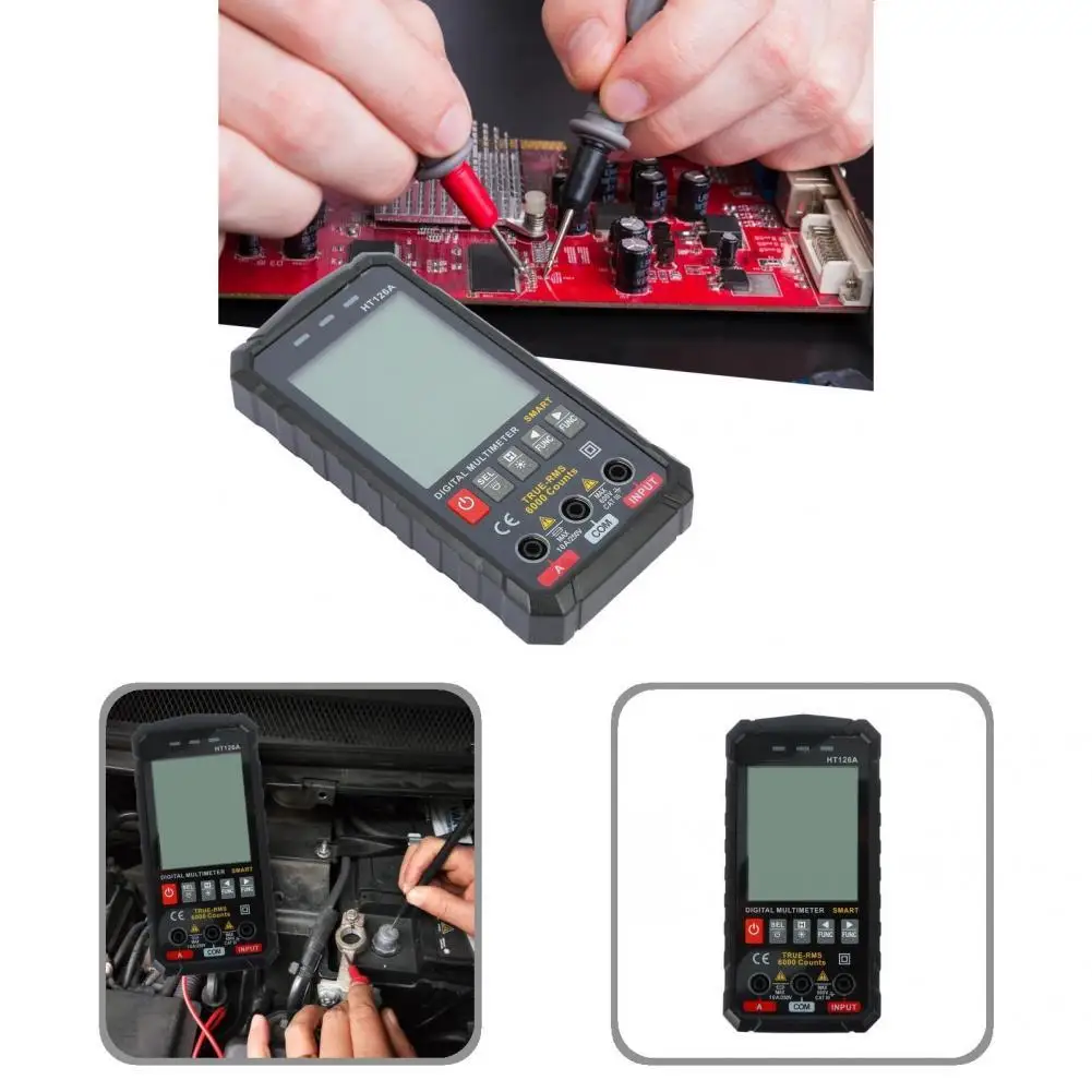 

Compact Universal Meter Large Screen Display Compact Digital Multimeter Reliable Portable Multimeter