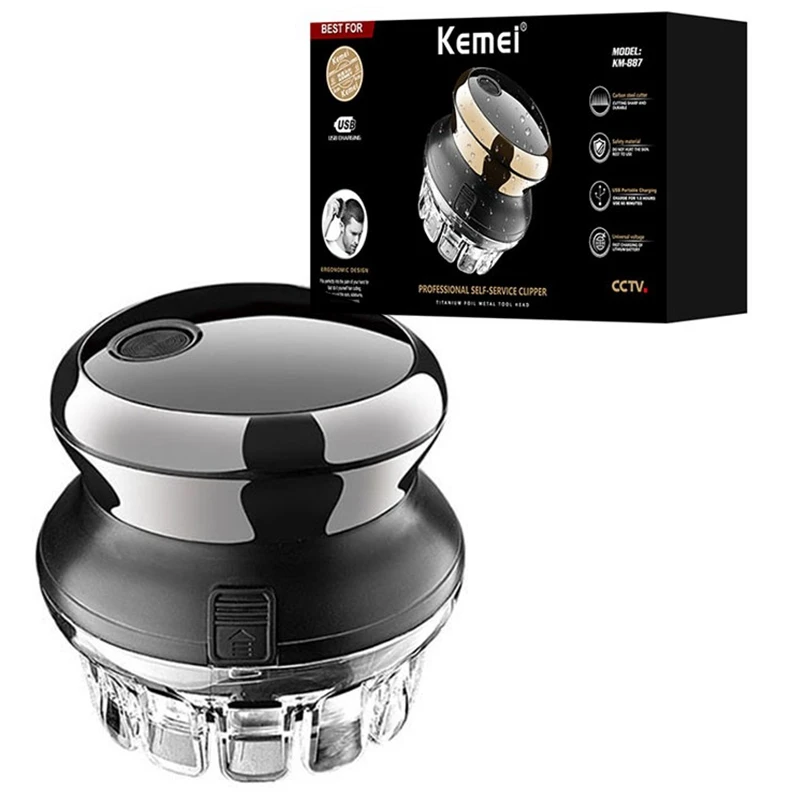 kemei-ufo-男性用電動バリカンバリカン折りたたみ式887